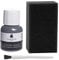 Dye Design Paint for Leather and Faux Leather Shoes, Trainers, with Sponge and Brush, Famaco Dye Liquid, 36 Colours Grey