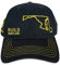 John Deere Build State Pride Full Twill Hat-Black and Grey
