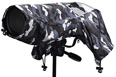 ayex JJC Rain Cover RC-1GR Housse de pluie pour appareil photo reflex numérique jusqu'à 180 x 140 x 250 mm