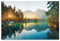 BilderKing Wandbild Wasserfall Hintersee Bayern - 120cm x 80cm Acrylglas 5mm mit Alu-Dibond Verbund + Rückrahmen
