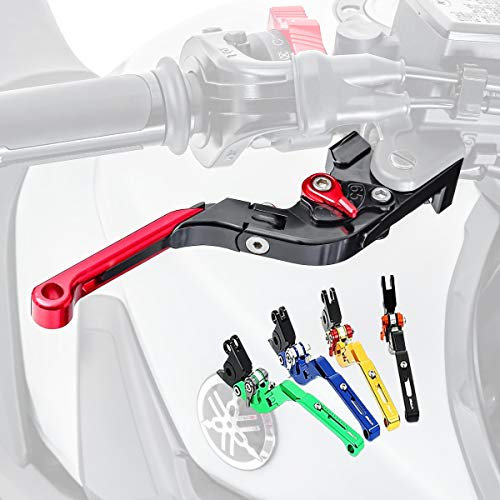 Bremshebel und Kupplungshebel Set Vario 3 mit ABE kompatibel mit Aprilia Tuono V4 Factory 2021 klappbar und längenverstellbar
