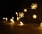 Tarrington House Batteriekette, Schneeflockenform, 40 LEDs, 3.9 m, 1.2 W