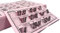 Genérico 960 Cartones de Números Troquelados para Bingo Tradicional de 90 Bolas (Rosa)