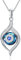 VONALA Evil Eye Necklace Sterling Silver Evil Eye Pendant Necklace for Women Blue Eyes Necklace Luck Amulet Ojo Turco Jewelry Gift for Women Girls Daughter Mother