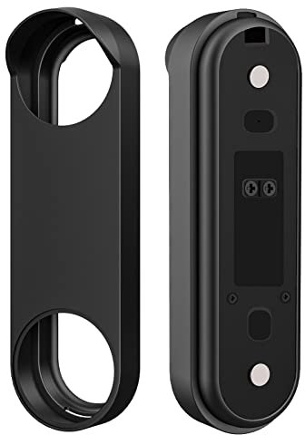Voiakiu Silicone Case for Nest Doorbell (Wired, 2nd Gen) - Weatherproof Protective Silicone Doorbell Skin Case