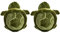 Wudaizhi 1pair Sport Knie Albow Schutz Ski Ski Snowboard -ski -beschützer Gepolstert Kinderschildkröte Kissen Pad