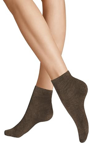 Hudson Damen Socken Relax Cotton weich Brownmel. 39-42