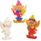 Baker Ross FX589 Ceramic Garden Pixies - Box of 4 - Ceramic Model Painting for Kids
