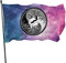 Yin-Yang-Flagge, Banner, Baum des Lebens, 90 x 150 cm, robust, langlebigste Flagge, Nationalflagge, Outdoor-Flagge
