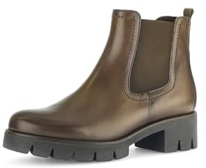 Gabor Damen Chelsea Boots, Frauen Stiefeletten,Best Fitting,Bootee,Booties,halbstiefel,Kurzstiefel,Sattel (Effekt),41 EU / 7.5 UK