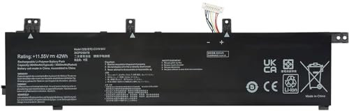 FESTAS® 11.55V 42Wh C31N1843 Laptop Ersatz Akku für ASUS VivoBook S14 S432 S432F S432FA S432FL S15 S532F S532FA S532FL X432FA X432FL X432FLC X532FA X532FL X532FLC S432FA-EB008T S532FA-DH55