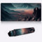 Tastaturmatte für den Desktop, Alien Nature, XXL Gaming Mauspad (90 x 40 x 0,3) cm, erweitertes Mauspad, große Mausmatte für Laptop, Büro