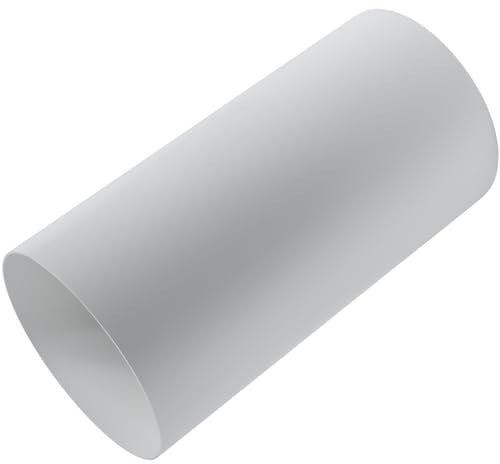 Vent Systems Tuyau de ventilation rond Ø 150 mm – 0,3 m de long – pour raccordement d'égouts, conduit d'évacuation ou canal d'alimentation, système de chauffage et de ventilation de refroidissement.