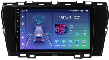 Android 12 9 Zoll Touchscreen Autoradio für SsangYong Tivoli 2019-2021 mit Wireless CarPlay Android Auto HiFi/WLAN/DSP/RDS/SWC/Mirror Link Rückfahrkamera + Lenkradsteuerung (M700S – 8 Core 8 + 1)