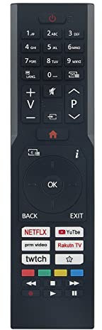 RM-C3604 Mando a Distancia de Repuesto Aptos para JVC LED TV LT-43VU2255 LT-43VU2201 LT-43VU8156 LT-32VAF3001 LT-40VF3001 LT-55VU3101 LT-58VU6255 LT-32VF5105 LT-43VF5105 LT-43VU3100