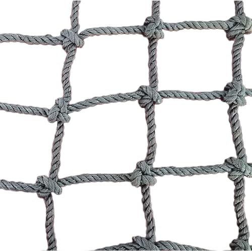 ININOSNP Klettergerüstnetz, Robustes Seilkletternetz, Pflanzenstütznetz for Hindernisparcours im Freien(2 * 5m(6.6 * 15.15ft))