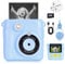 Hikkon Instant Print Camera for Kids - 2.4 Inch Kids Camera Instant Print With Print Paper & 32G Card- Kids Toys HD Digital Camera as Christams Birthday Gifts for Girls Boys Age 3-12(Blue)
