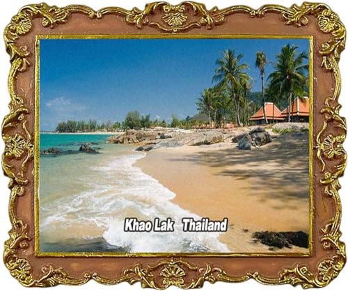 Khao Lak Thailand Touristen-Souvenir, Kühlschrankmagnet, Kühlschrankdekoration, Magnet