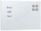 vidaXL Pizarra magnética de pared vidrio templado blanco 40x30 cm, tablero magnético, pizarra de vidrio, tablero magnético para pared