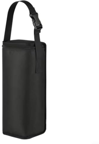 MeevrgR Compact Blender Travel Case 12.5 Nylon Storage Bag Splash-Resistant Carrying Tote for Portable Juicers Easy-Clean Organizer with Practical Strap Black