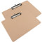 DIYEAH 2 Stück Klemmbretter Schreiben Planke Dokumentieren Tafel Klemmbrett-clip Schräges Brett Büro Extra Großes Klemmbrett Papier-klemmbrett Schreibwaren Memo-klemmbretter Holz Mdf