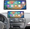 Ninetom Autoradio touchscreen da 12,3 pollici per BMW Serie 1 E81/E82/E87/E88 2004-2008 con sistema CCC, supporta Apple CarPlay/Android Auto/Mirrorlink/Navigazione, aggiornamento autoradio