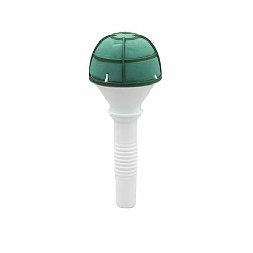 INNA-Glas Oasis Nass-Steckmasse Brautstrauß Halter REVITA, grün, Ø7cm | mit Kunststoffgriff, Gitter - Nasssteckschwamm