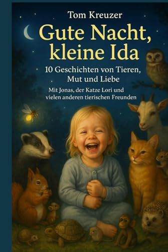 Gute Nacht, kleine Ida – 10 Geschichten von Tieren, Mut und Liebe: Mit Jonas, der Katze Lori und vielen anderen tierischen Freunden