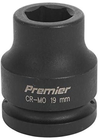 Sealey Is3419 Impact Socket 19Mm 3/4In Sq Drive