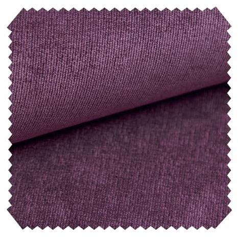 novely® ISSUM - Samtweicher Chenille-Möbelstoff - Sehr Robuster Polsterstoff - Pflegeleichte Meterware 1lfm | Farbe: 14 Lila