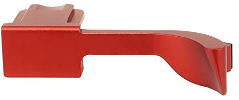 Haoge THB-QR Blitzschuh-Daumenauflage, aus Metall, für Leica Q2 Kamera, Rot