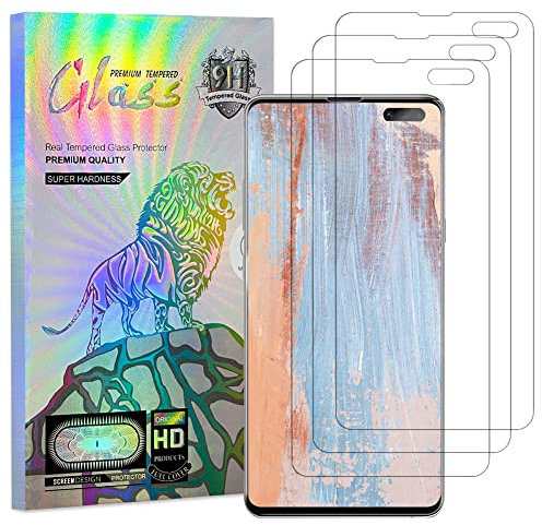 OKZone Verre Trempé Compatible avec Samsung Galaxy S10 5G [Lot de 3], Film de Protection d'écran Protection écran, Ultra Résistant Dureté 9H, Pose sans Bulles