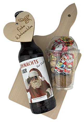 schenken-24: Weihnachtsornament, Hängeornament, Geschenk 05, Holz, Weihnachten, Nikolaus