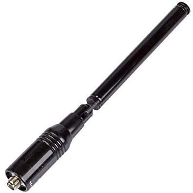 Antena de repuesto NAGOYA NA-774 SMA-F SMA-M telescópica de doble banda UHF y VHF
