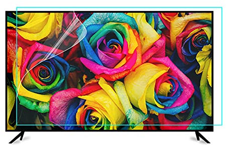 WSHA Pellicola Proteggi Schermo Anti-Blu per TV 25-39 Pollici Filtro Anti-Radiazioni Anti-riflesso per LCD, LED, 4K OLED e QLED,25inch