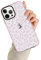 Newseego Compatible with iPhone 12 Pro Max Case Cute Animal Design Clear Case Cover Soft Silicone Leopard Print Case for iPhone 12 Pro Max TPU Protective Girls Bumper for Girls and Women-Pink