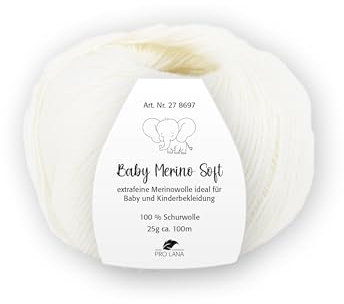 PRO LANA Baby Merino Soft 01 - weiß