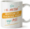 MUGFFINS Tazas para PROFESOR DE EDUCACION FÍSICA hombre - En Español - Eres el mejor sigue así! - 11 oz / 330 ml - Regalo original y divertido