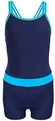 Aquarti Mädchen Badeanzug – Sport | Badeanzug Mädchen mit Bein und Racerback