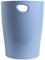 Exacompta 45309D ECOBIN Papierkorb BeeBlue aus Recycling-Kunststoff 15 Liter mit Griffen. Eleganter und robuster Papierkorb und Mülleimer im modernen Design Hellblau Blauer Engel