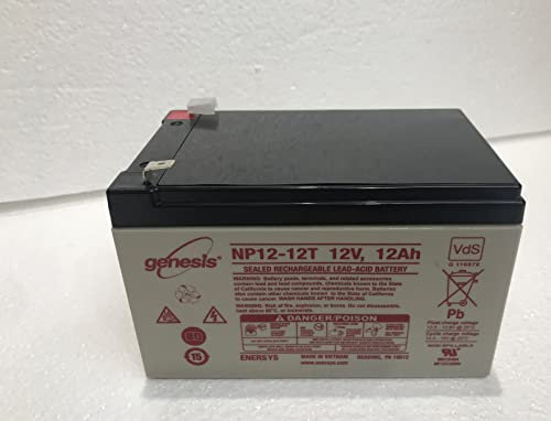 GENESIS NP12-12 (12V 12ah) PREMIUM QUALITY MOBILITY Rechargeable AGM Battery
