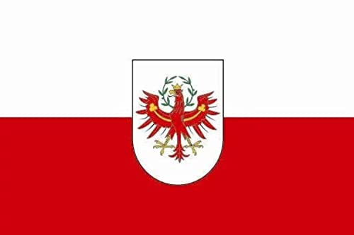 Aufkleber Tirol mit Wappen Österreich 8 x 5 cm Sticker Flagge Fahne