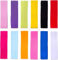 DERAYEE 12pcs Bandeau de Sport,Bandeau Transpiration Coloré Bandeau Cheveux pour Jogging,Yoga,Vélo,Fitness