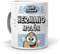 mundohuevo: Regalo original y personalizado para hermanos. Taza exclusiva Hermano molón. 350 ml. Haz un regalo único, Regala Alegría