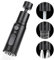 OSDUE Wasserhahn Luftsprudler, 3 Modi Küche Bad Wasserhahn Bubbler Filter mit 2 (M22 und F24) Adaptern, 360 Grad Schwenkbarer Multifunktionaler Wassersparender für Küche/Bad Hahn (Schwarz)