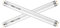 FRAXINUS FSL BL T8 F10W, 2 x 10W Lampadina UV Tubo, 13 in Ricambio Lampada per Zanzare, Luce Neon per 20W Zanzariera Elettrica/Ammazza Zanzare/Antizanzare/Cattura Insetti/Contro Mosche.