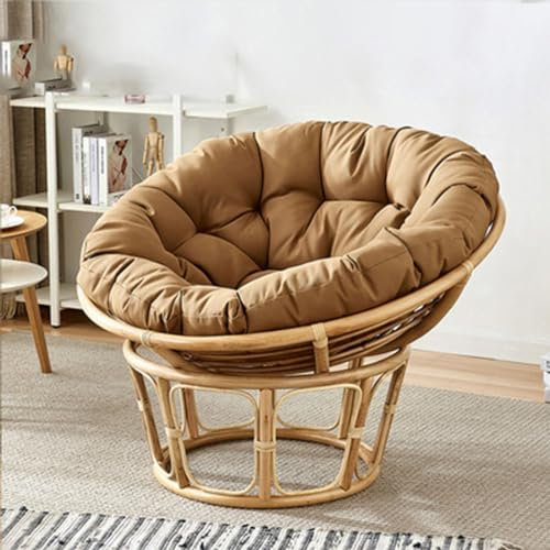 HOUSN 7,170 * 170, Papasansessel Kissen, Papasan Sitzkissen für Hängesessel, Polster Bodenkissen für Schwenksessel, Rund Papasan Sessel, Polyrattan Sessel, Garten Stuhlauflag
