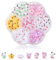 DMQ 3D Hello Cat Nail Charms, 77Pcs Cartoon Cat Nail Gems, Kawaii Dog Nail Decorations for Nail Art Supplies, 3D Cute Nail Jewellery Nail Charms Nail Decorations for Nail Art