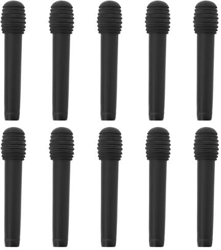 LT Easiyl Verriegelungsknauf, Türstifte, kompatibel mit VW Polo 6K 6N 9N, kompatibel mit VW Golf 3, kompatibel mit Seat Ibiza 6K OE 1H0837187A, 45 x 9,3 mm, 10 Stück
