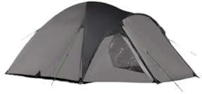 BERGER Zelt Kiwi | Autozelt Festival Igluzelt Schnellaufbau │für 2, 3 oder 4 Personen │Campingzelt Angelzelt Tunnelzelt │ leicht stabil wasserdicht - Kuppelzelt mit Moskitonetz (4 Personen)